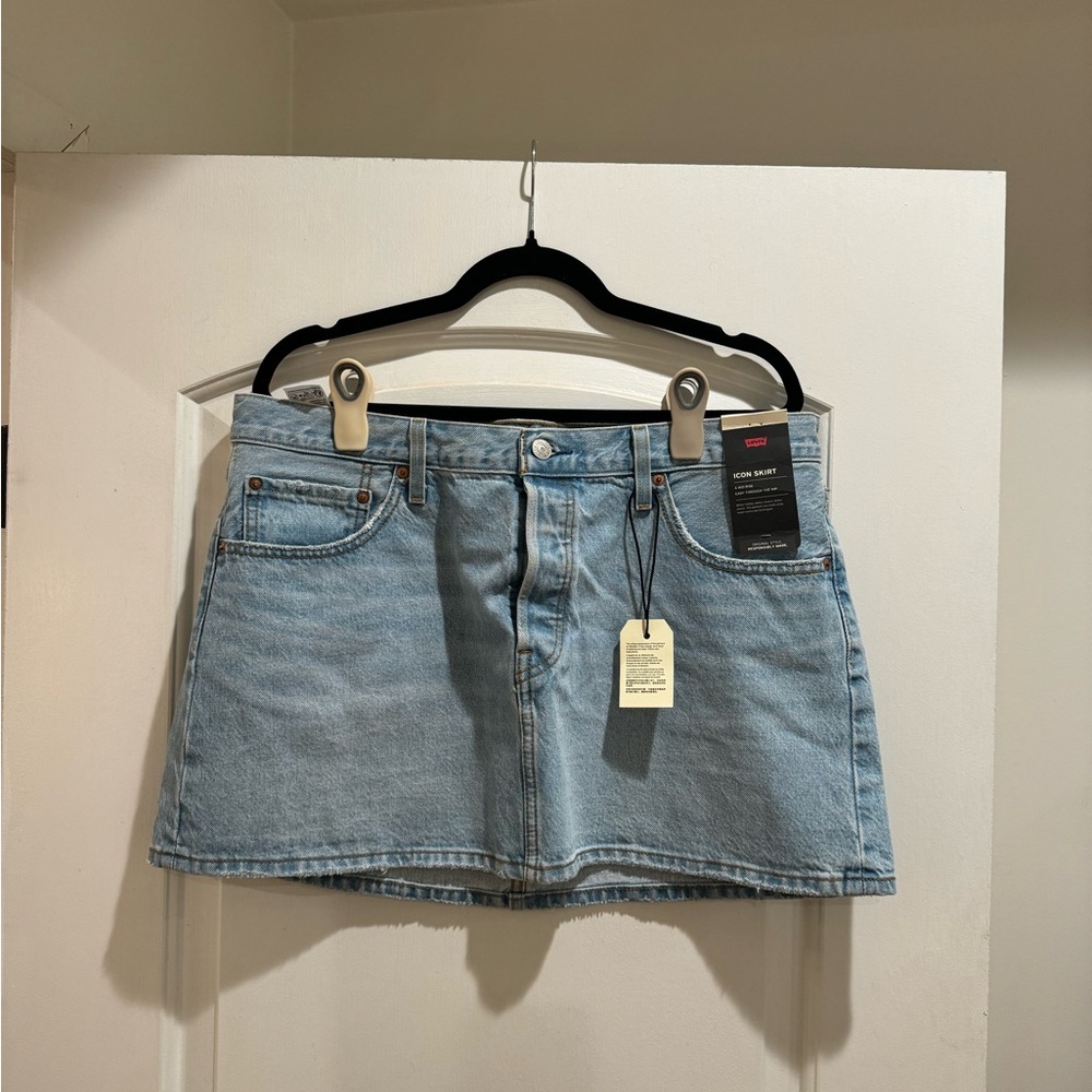 Denim Mini Skirt